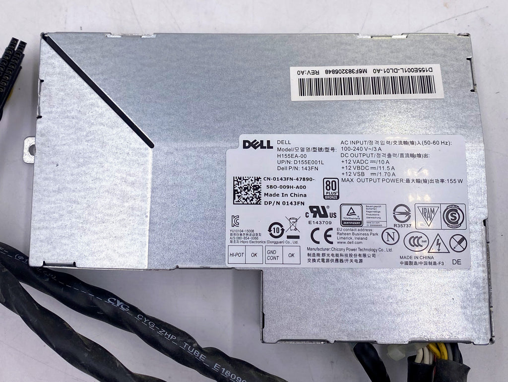 Dell Optiplex Aio 155w Power Supply Unit 143fn For Optiplex 3240 3440 Buffalo Computer Parts