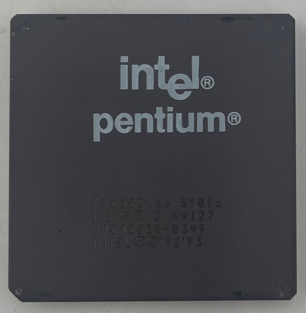 Intel Pentium 166 MHz Desktop CPU Processor- SY016