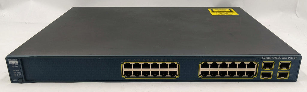 Cisco Catalyst 3560G 24-Port Gigabit Network Switch- WS-C3560G