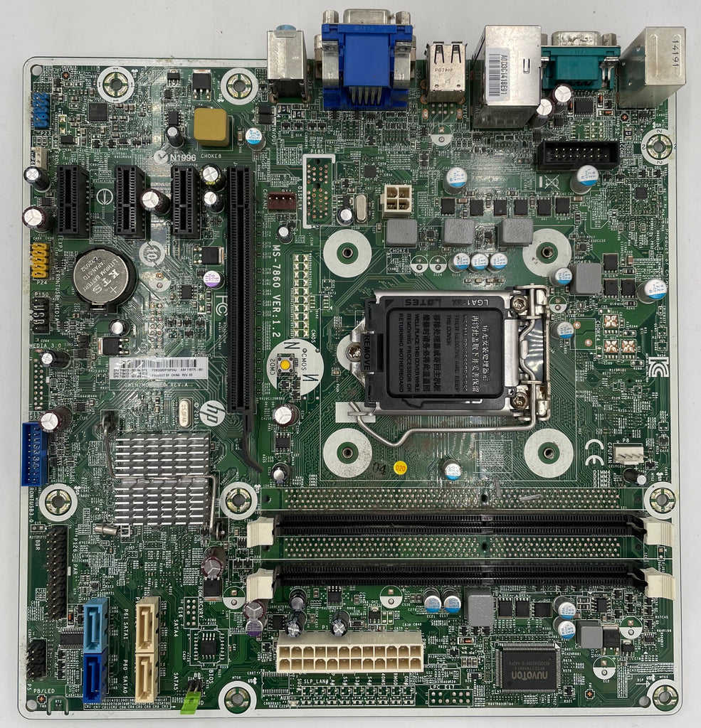 HP ProDesk 400 G1 Microtower PC MS-7860 Motherboard- 718413