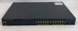 Cisco WS-C2960X-24PD-L 24-Port Gigabit Ethernet PoE+ 2 SFP+ Network Switch