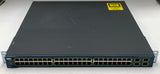 Cisco Catalyst WS-C3560G-48TS-E Switch, 48-Port Gigabit Ethernet, 4 SFP Uplinks