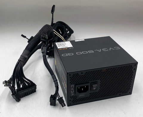 EVGA 500 GD 100-GD-0500 500W Certified ATX Power Supply, Non-Modular