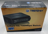 TRENDnet TE100-S5 5-Port 10/100Mbps Fast Ethernet Switch