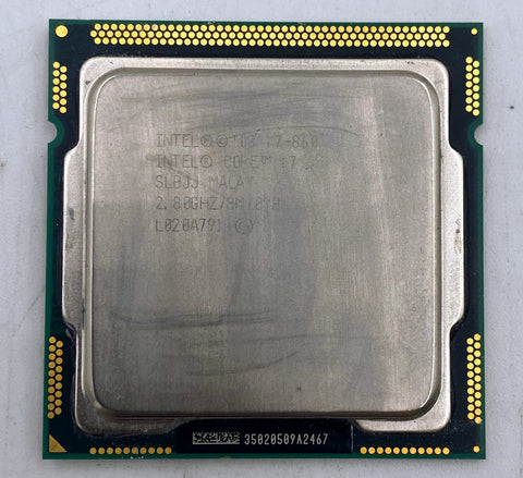 Intel Core i7-860 Desktop CPU Processor- SLBJJ – Buffalo Computer