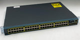 Cisco Catalyst WS-C2960S-48TS-L Switch, 48-Port Gigabit Ethernet, 4 SFP Uplinks