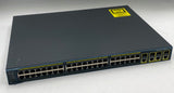 Cisco Catalyst WS-C2960G-48TC-L Switch, 48-Port Gigabit Ethernet, 4 SFP Uplinks