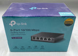 TP-Link TL-SF1005P 5-Port 10/100Mbps Desktop Switch with 4-Port PoE+