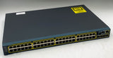 Cisco Catalyst WS-C2960S-48TS-L Switch, 48-Port Gigabit Ethernet, 4 SFP Uplinks