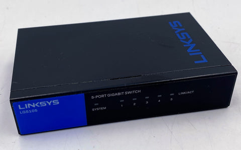 Linksys LGS105 5-Port Business Desktop Gigabit Switch