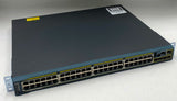 Cisco WS-C2960S-48FPS-L, 48GE PoE+ 740W, 4xSFP Switch