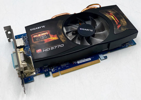 GIGABYTE ATI Radeon HD 5770 GV-R577SO-1GD 1GB GDDR5 PCIe 2.0 x16 Graphics Card