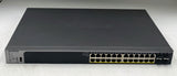 NETGEAR GS728TPv2 24-Port Gigabit PoE+ Smart Managed Pro Switch with 4 SFP Ports