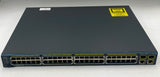 Cisco Catalyst WS-C2960-48PST-L Switch, 48-Port Fast Ethernet PoE Switch