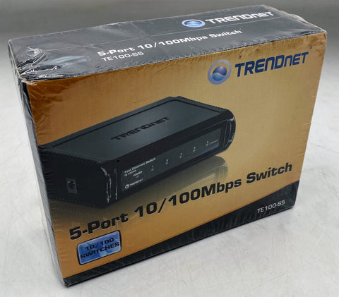 TRENDnet TE100-S5 5-Port 10/100Mbps Fast Ethernet Switch