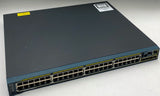 Cisco WS-C2960S-48FPS-L, 48GE PoE+ 740W, 4xSFP Switch