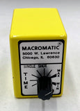 Macromatic SS 80522-04 Contactor, 120VAC/DC