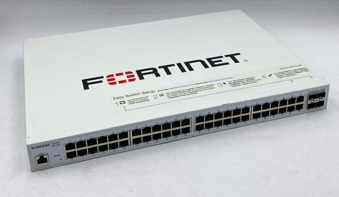 Fortinet FS-448D 48-Port PoE+ Managed Switch, P16667-02-03