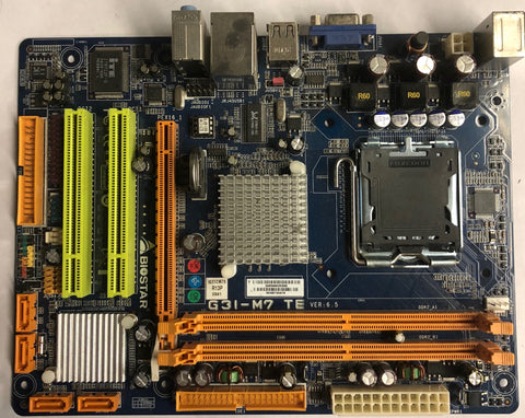 Biostar G31-M7 TE Micro ATX Desktop Motherboard