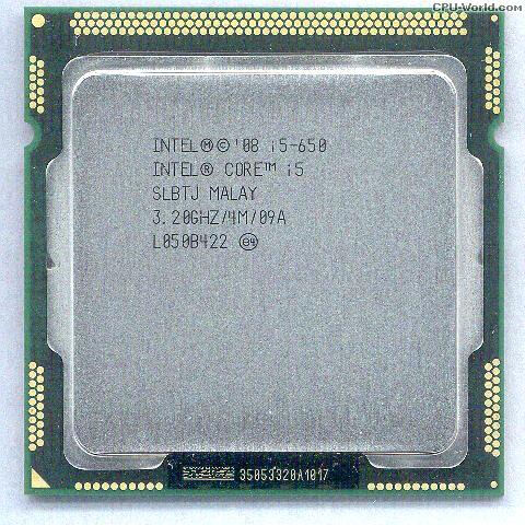 Intel Core i5-650 CPU Processor- SLBTJ