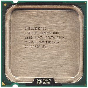 Intel Core 2 Duo E6600 CPU Processor- SL9S8