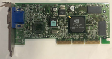 nVidia Vanta-16 16MB AGP Graphics Card- 180-P0026-0000-B