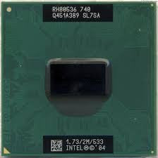 Intel Pentium M 740 CPU Processor- SL7SA