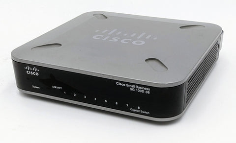 Cisco SG 100D-08 8-Port Gigabit Switch