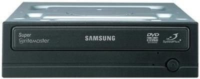 Samsung SH-S222A Super-WriteMaster DVD Writer 22X PATA Dual Layer, Black, IDE Interface