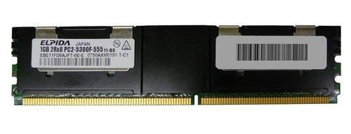 398706 - 551 HP 1 GB ( 1 x 1gb ) pc5300 F Mem Mod-