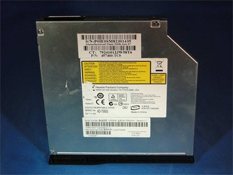 HP 457460-tc0 drdvrw-ad7560s SATA BARE DRIVE (457460tc0)