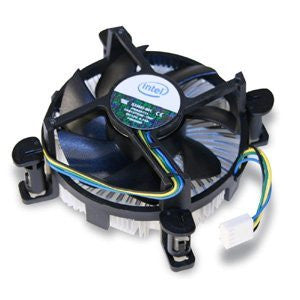 Intel E33681-001 Socket 775 Aluminum Heat Sink & 3.5" Fan w/4-Pin Connector up to Core 2 Duo 3.0GHz