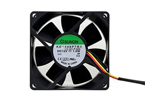 Sunon DC12V Cooling Fan & Shroud- KD1208PTB3