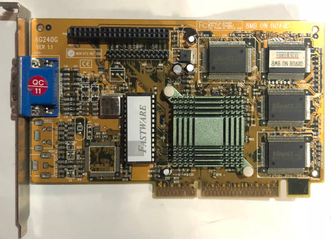 Protac Video Excel AG240G 8MB AGP Graphics Card