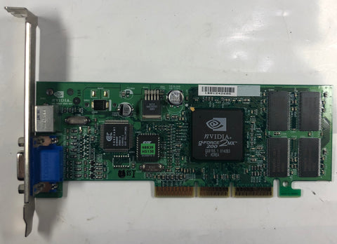 Nvidia GeForce2 MX200 64MB AGP Graphics Card