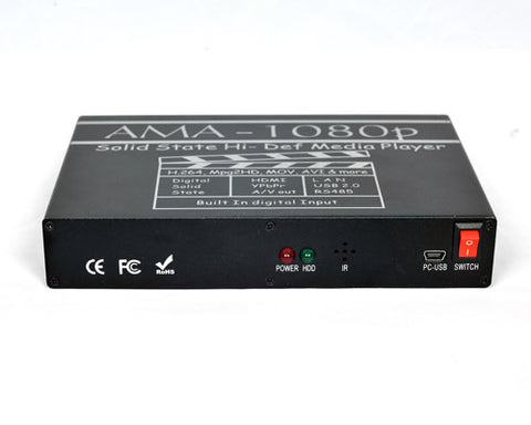 Akman AMA-1080p Solid State Hi-Def Media Player