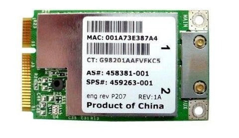 HP Broadcom 4312MCG PCI-Express Mini PCI 802.11B/G WiFi Card- 459263-001