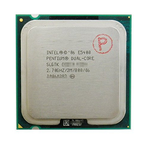 Intel Pentium E5400 Dual Core CPU Processor- SLGTK