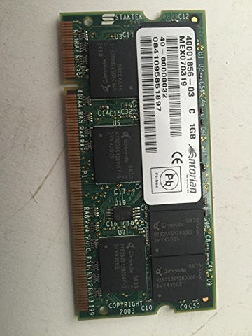 Entorian 1GB DDR 400 PC3200 SODIMM Memory- 40001856-03