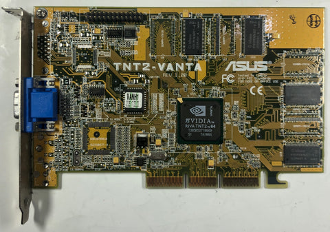 nVidia TNT2-Vanta 8MB AGP Graphics Card