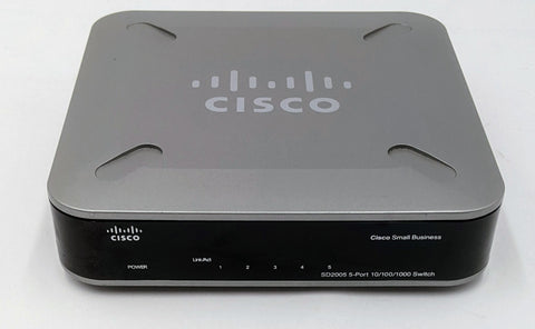 Cisco SD2005 5-Port 10/100/1000 Gigabit Switch