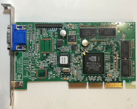 VisionTek Riva TNT2 8MB AGP Graphics Card- NV996.0