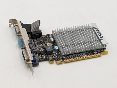 MSI GeForce 8400 GS 1GB DDR3 PCIe Video Card N8400GS MD1GD3H LP