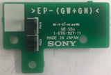 Sony DE845 Home Audio/Video Receiver SE-554 Port Board- 1-676-927-11