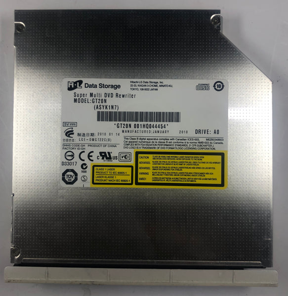 Hitachi-LG Data Storage GT20N Laptop Super Multi DVD Rewriter 