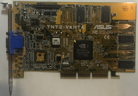 nVidia TNT2-Vanta 8MB AGP Graphics Card