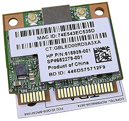 HP Desktop TouchSmart 310 Desktop Wlan Mini Card-615939-001