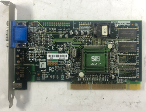 Diamond SpeedStar A50 4MB AGP Graphics Card- 23020041-103