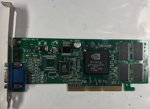 Nvidia GeForce2 MX200 32MB DDR AGP Graphics Card