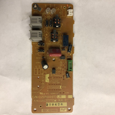 Panasonic WORKiO DP-3530 Digital Photo Copier Printer Power Supply Board- DZEC103793